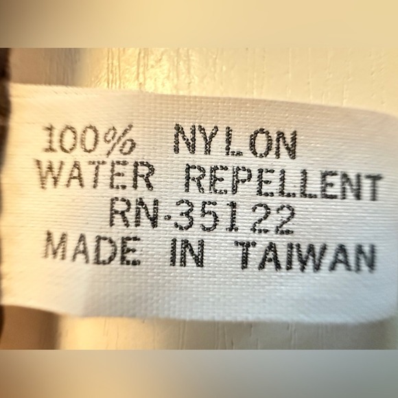 Vintage Nylon Brown Fall Scarf Patterned Square 27" Cream Wrap‎ - Picture 6 of 9